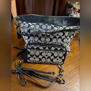 Coach purse and wallet